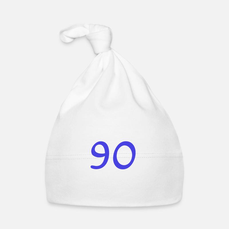 90. 90 ANS. 90e ANNIVERSAIRE. ANNIVERSAIRE 90 ANS. Bonnet bio Bébé