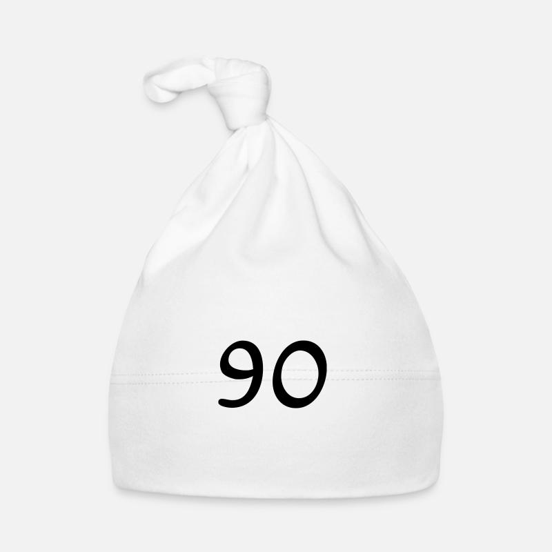 90. 90 ANS. 90e ANNIVERSAIRE. ANNIVERSAIRE 90 ANS. Bonnet bio Bébé