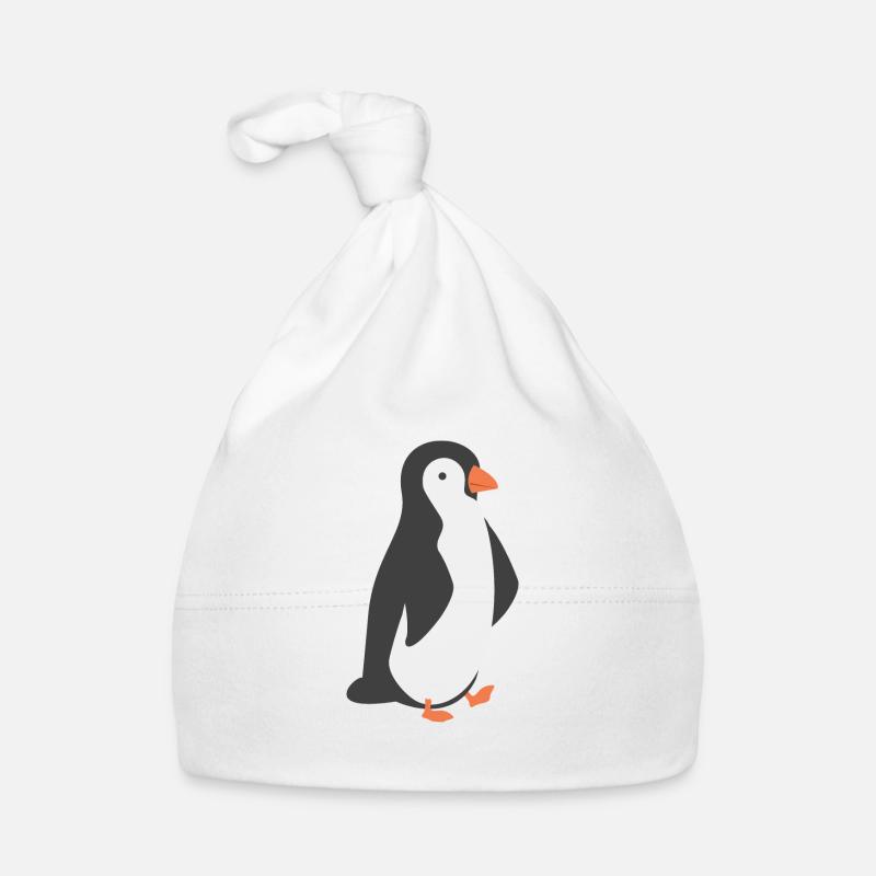 Pinguin Baby Bio-Mütze