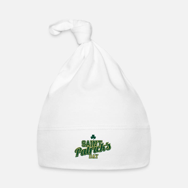 St. Patricks Day Baby Bio-Mütze
