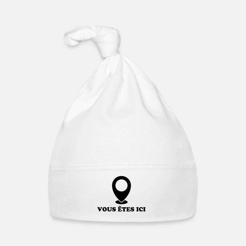 Sie sind hier Baby Bio-Mütze