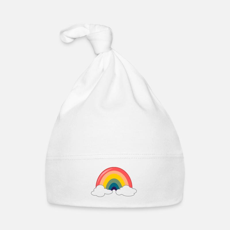 Rainbow Organic Baby Cap