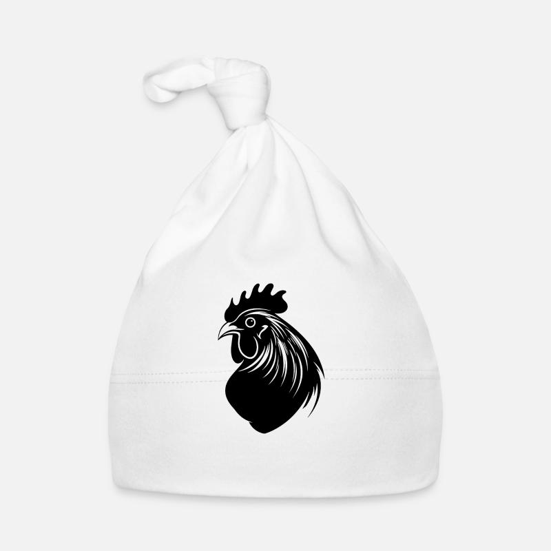 Chicken Chicken House Poultry Rooster Farm Organic Baby Cap