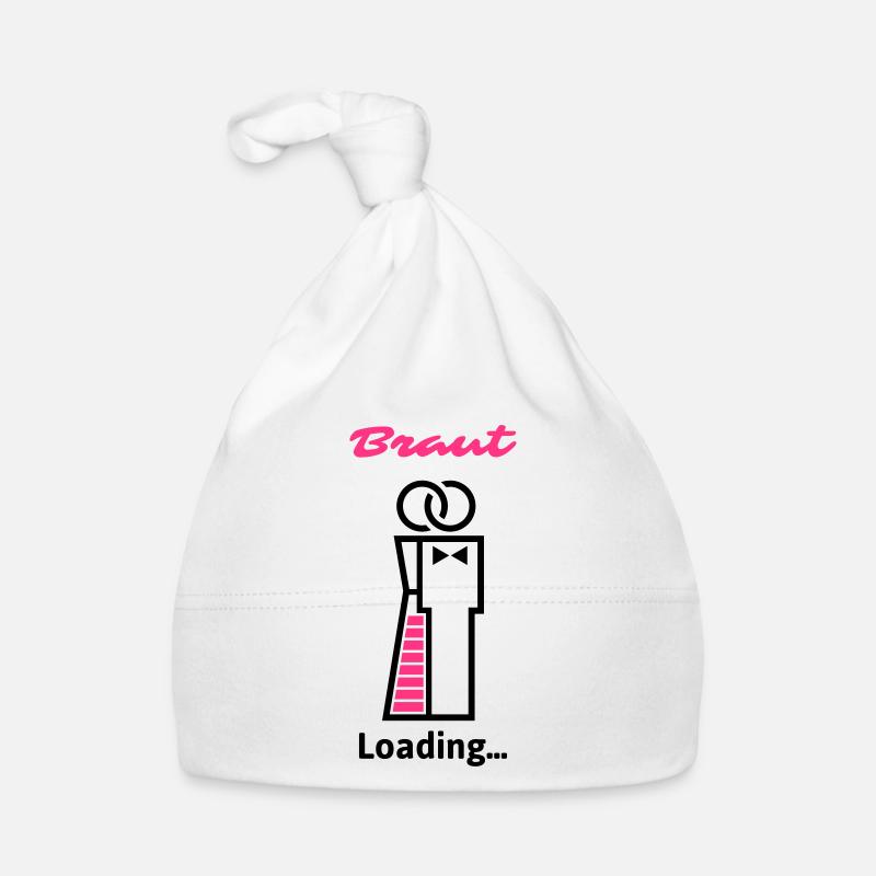 Braut Loading... Baby Bio-Mütze