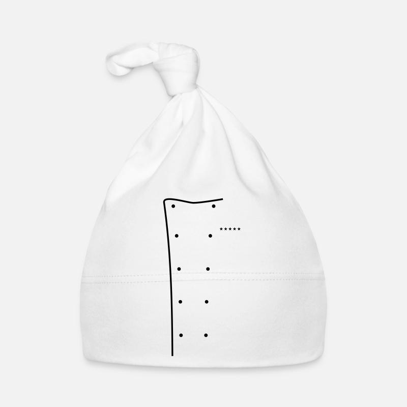 Chef's Jacket, 5 stars Organic Baby Cap