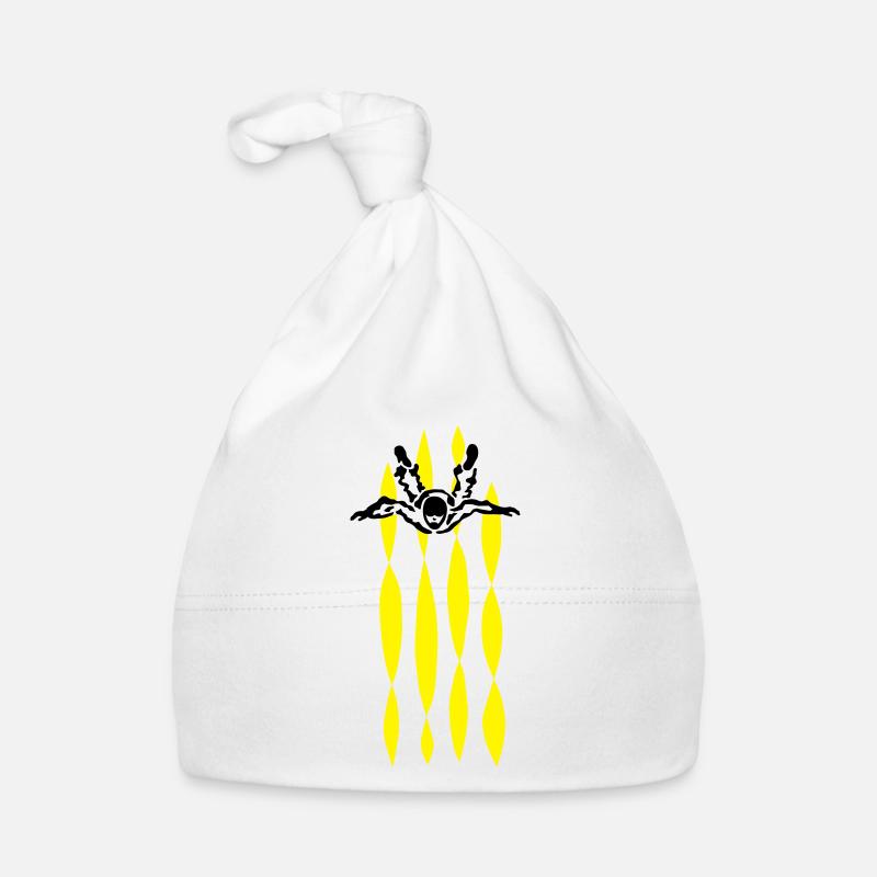 skydive - Baby Bio-Mütze - Weiß