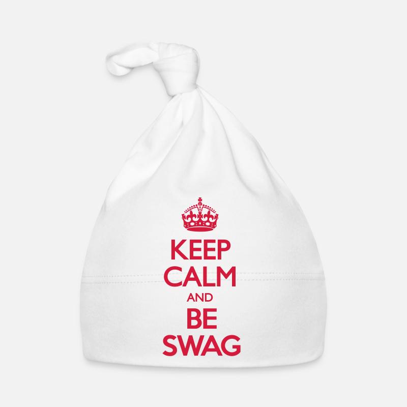 Keep Calm and Swag Organic Baby Cap