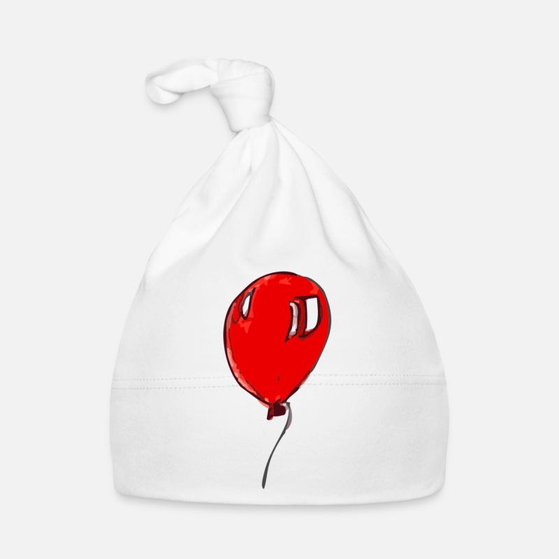 luftballon baloon - Baby Bio-Mütze - Weiß