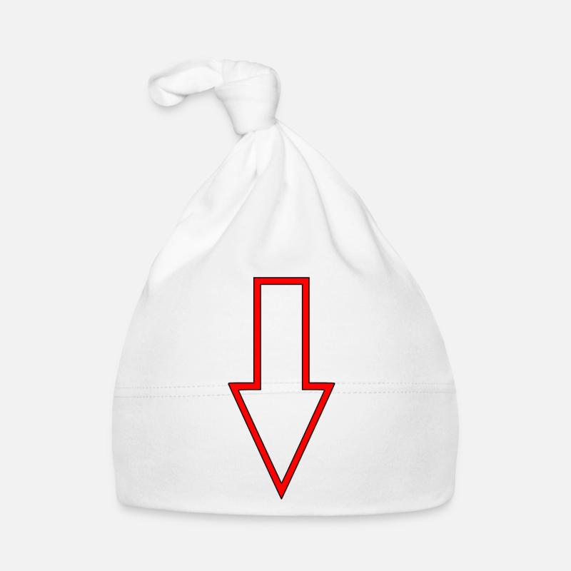 Flèche directionnelle Panneau indicateur Bonnet bio Bébé