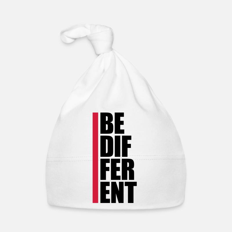 Be different Logo Design Baby Bio-Mütze