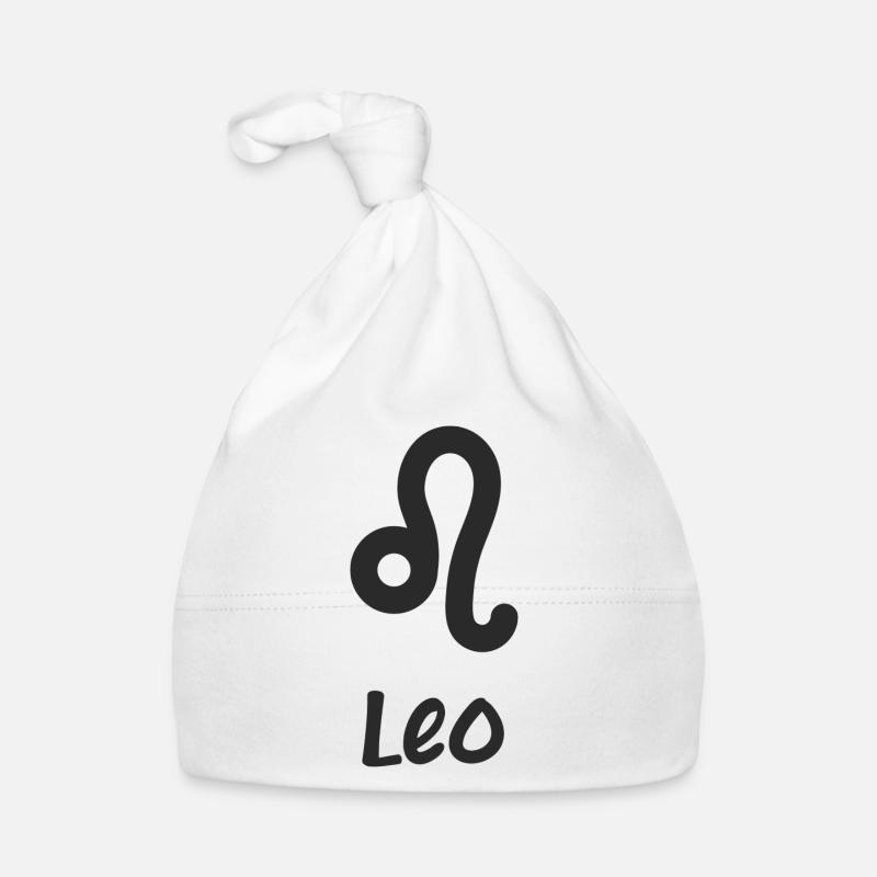 Sternzeichen Löwe Baby Bio-Mütze