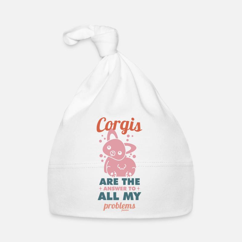 Corgis sind die Antwort auf meine Probleme Baby Bio-Mütze
