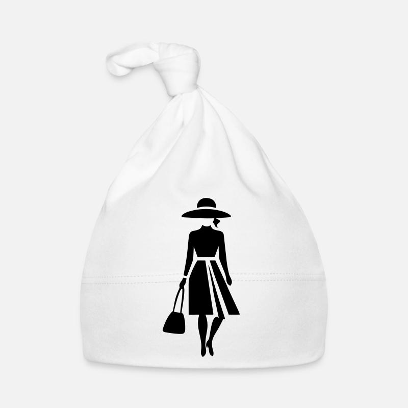 Der Stil einer stilvollen Dame Baby Bio-Mütze