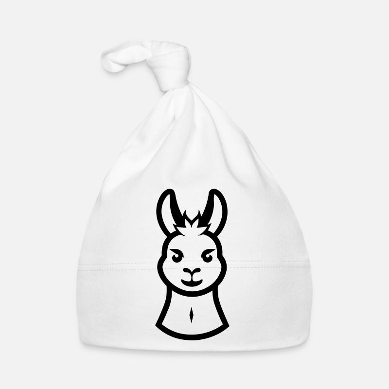 Alpaca llama Organic Baby Cap