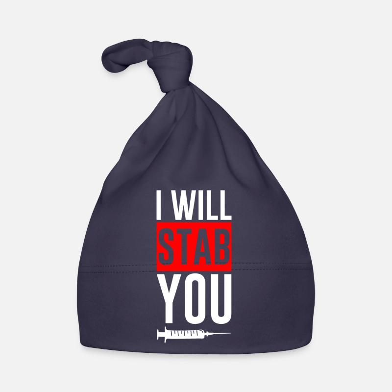 I Will Stab You 2 Baby Bio-Mütze
