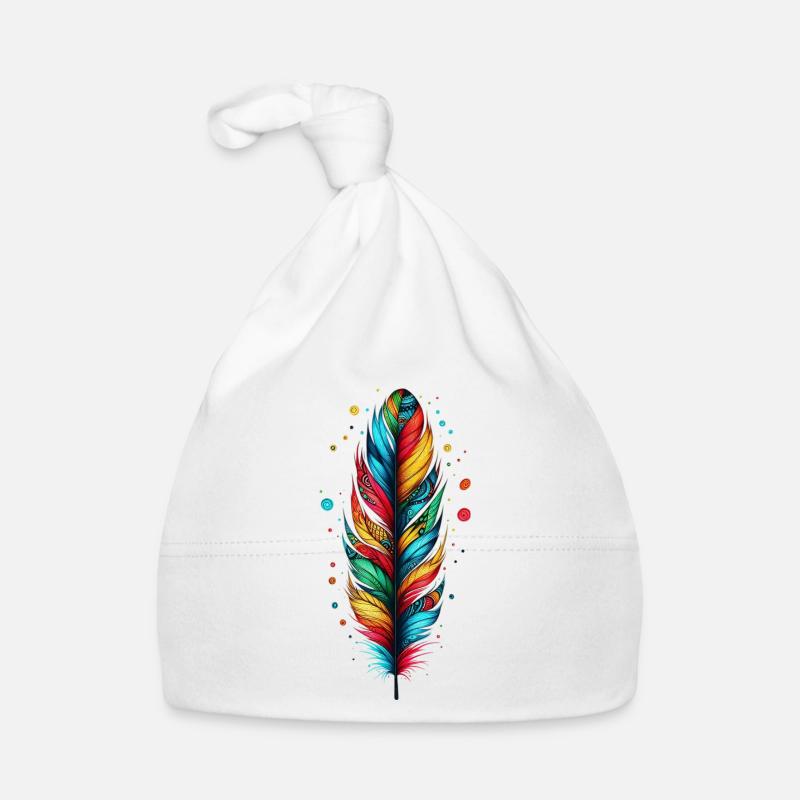Feather Organic Baby Cap