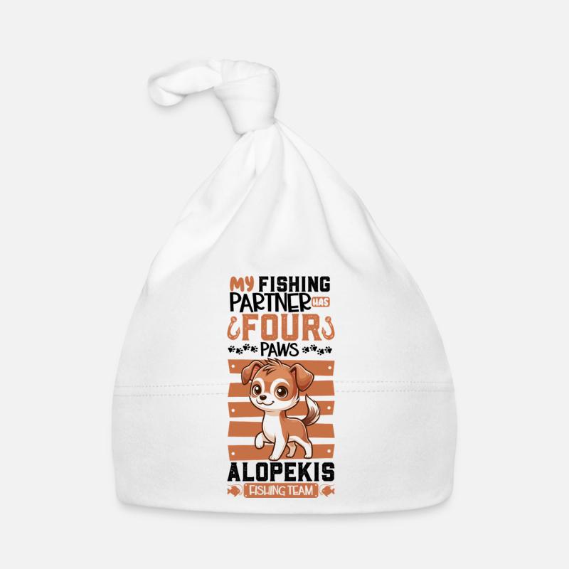 Angeln und Alopekis Baby Bio-Mütze