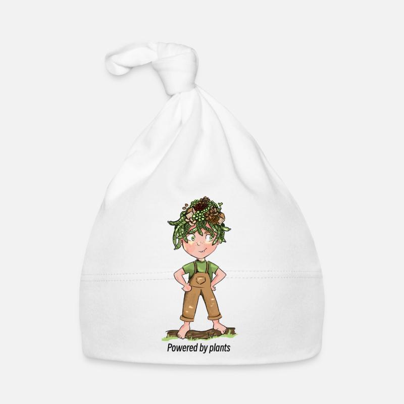 Powered by Plants Baby Bio-Mütze