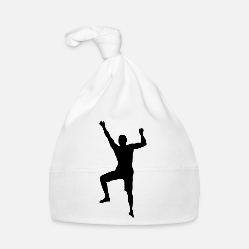 Climbing Power Man – Boulder Challenge Organic Baby Cap