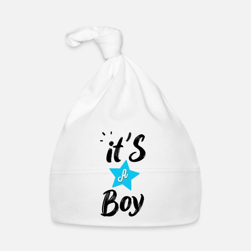 It s a boy Bonnet bio Bébé