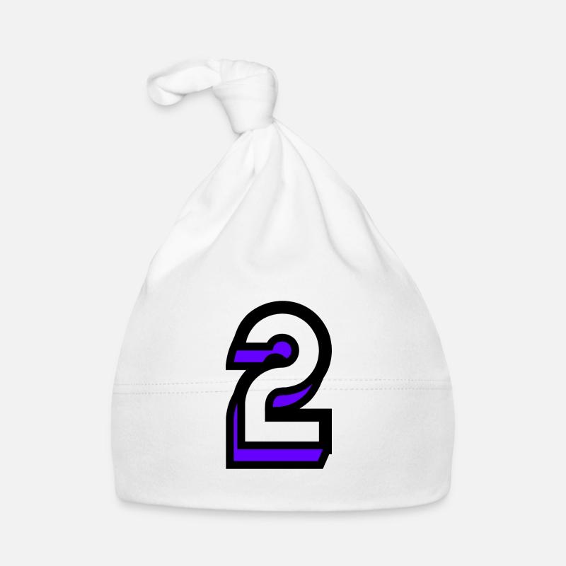 2. 2 ANS. 2e ANNIVERSAIRE. ANNIVERSAIRE 2 ANS. 2 Bonnet bio Bébé