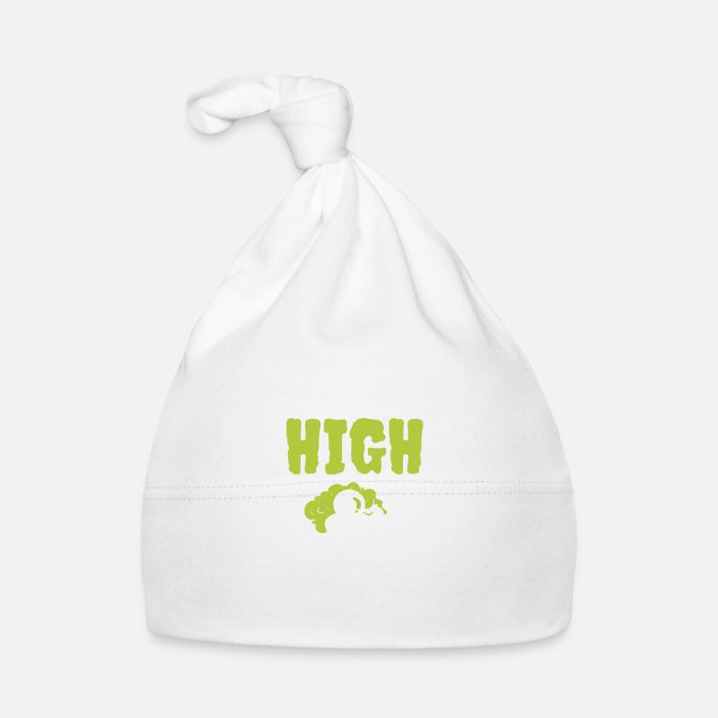 Get high astronaut gift Organic Baby Cap