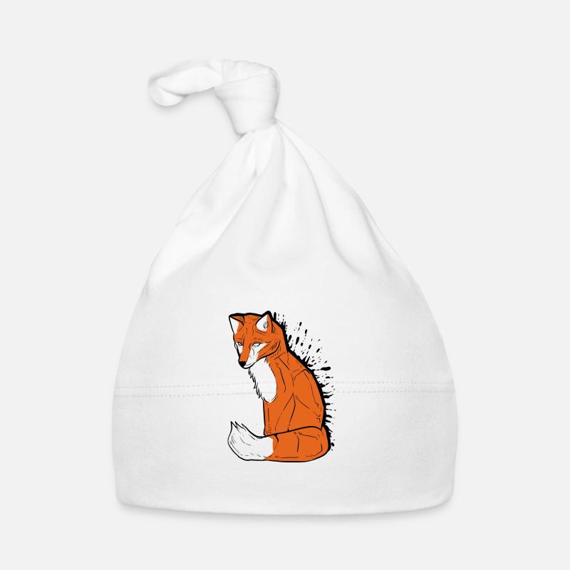 Fuchsfuchs Maler Geschenk Baby Bio-Mütze