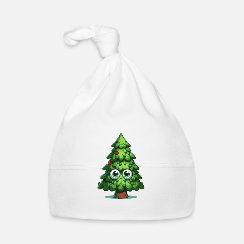 Weihnachtsbaum Baby Bio-Mütze