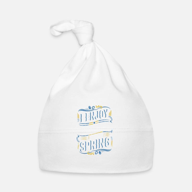 J’aime le plus les curseurs au printemps Fun Bonnet bio Bébé