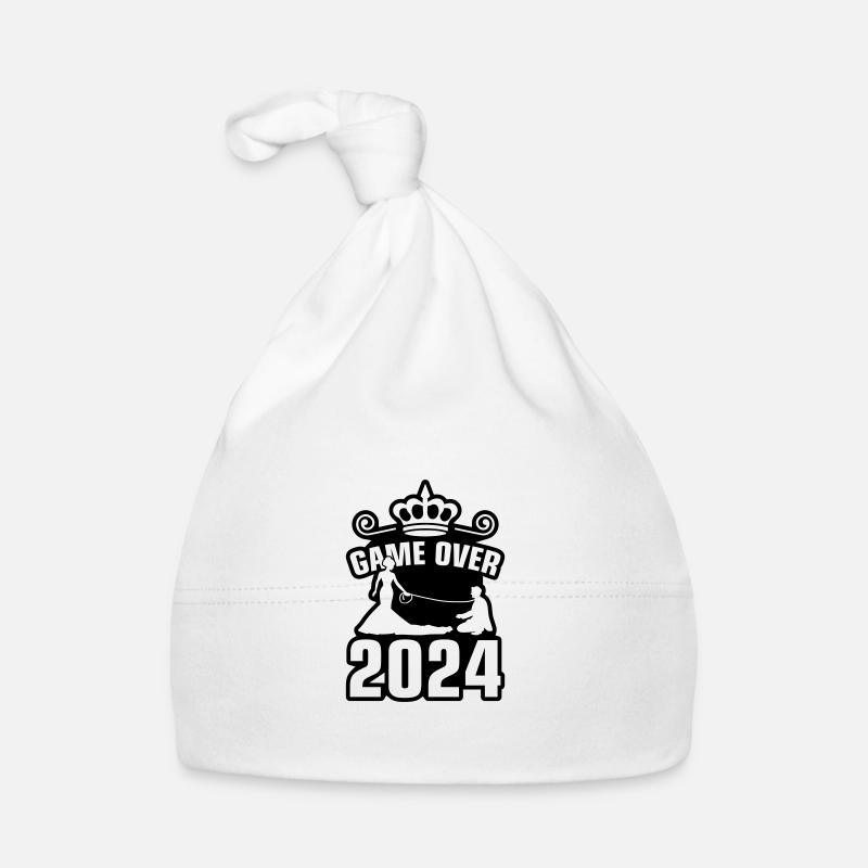 Game Over 2024 Hochzeit Baby Bio-Mütze