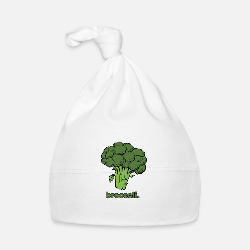 Brocoli | Légumes - Bonnet bio Bébé - blanc