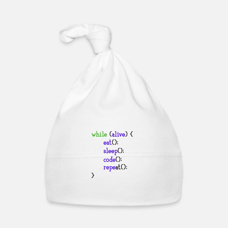 Computer scientist Organic Baby Cap