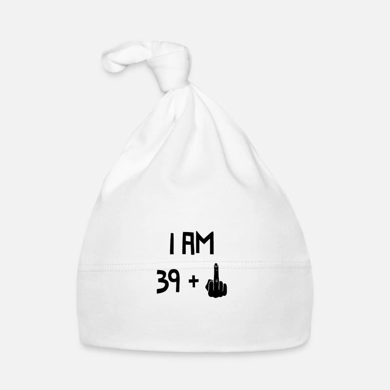 I AM 39 + 1 Organic Baby Cap