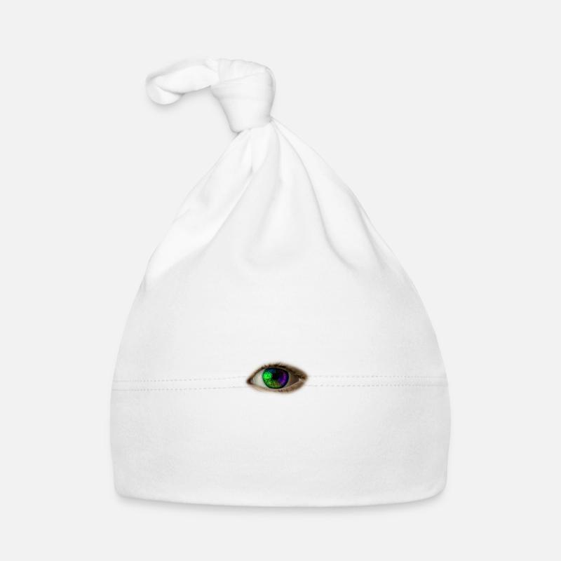 Yeux Arc-en-ciel Bonnet bio Bébé