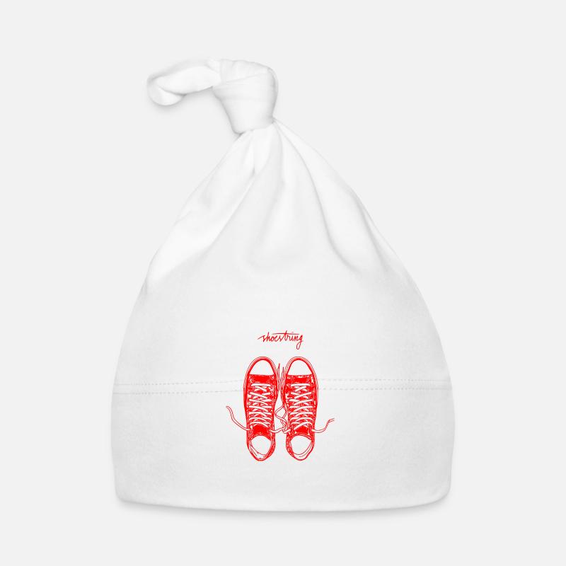 Sneaker shoestring Organic Baby Cap