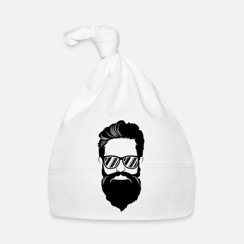 hipster tête bart cool Bonnet bio Bébé