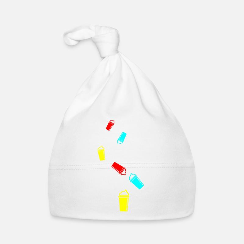 Kaffee Icon Baby Bio-Mütze