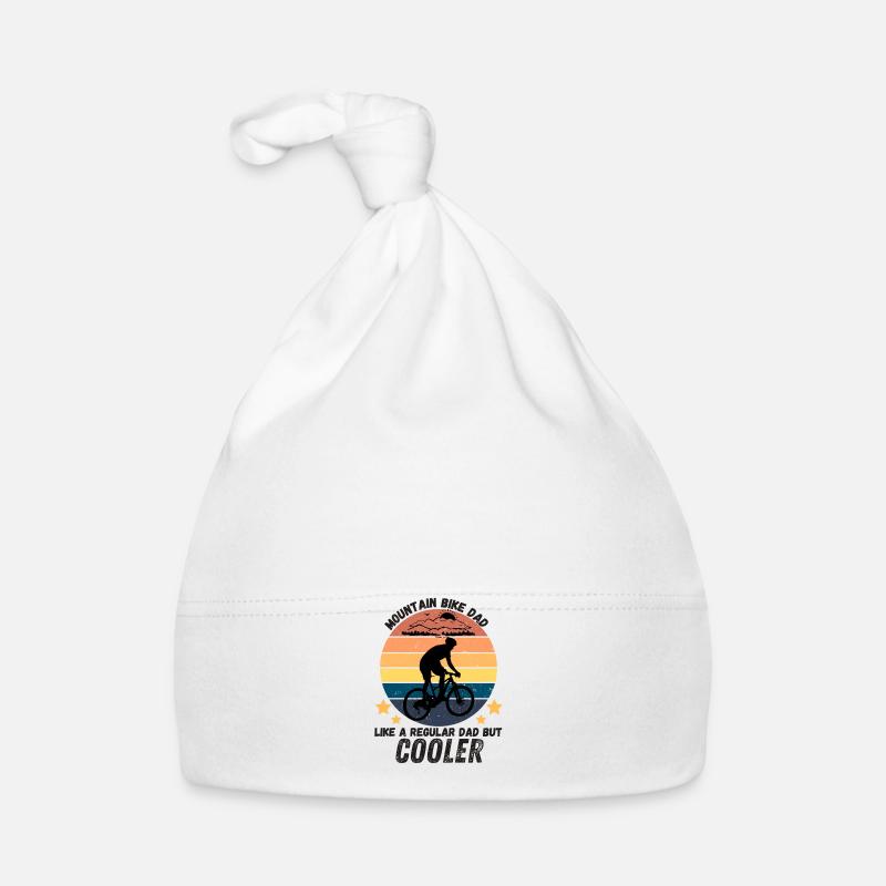 Papa VTT Bonnet bio Bébé