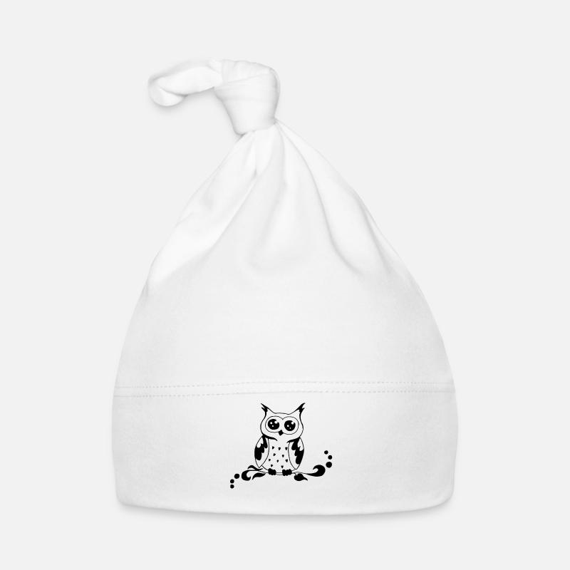 Alles Eule Baby Bio-Mütze