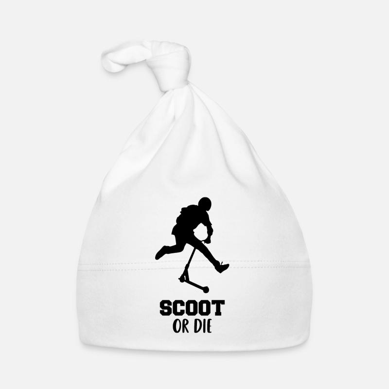 Scoot or die Organic Baby Cap