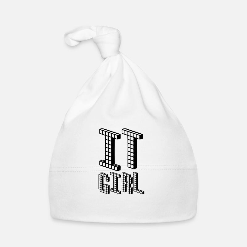 IT Girl | Nerd | Computer | Informatikerin Baby Bio-Mütze