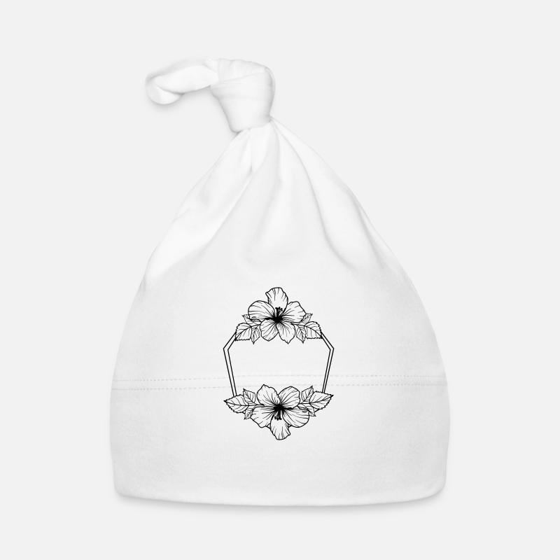 Hibiscus Boho Fleur 8 Bonnet bio Bébé