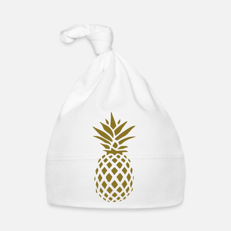 Ananas Baby Bio-Mütze