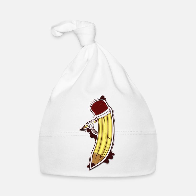 Un crayon apporte un crayon Bonnet bio Bébé
