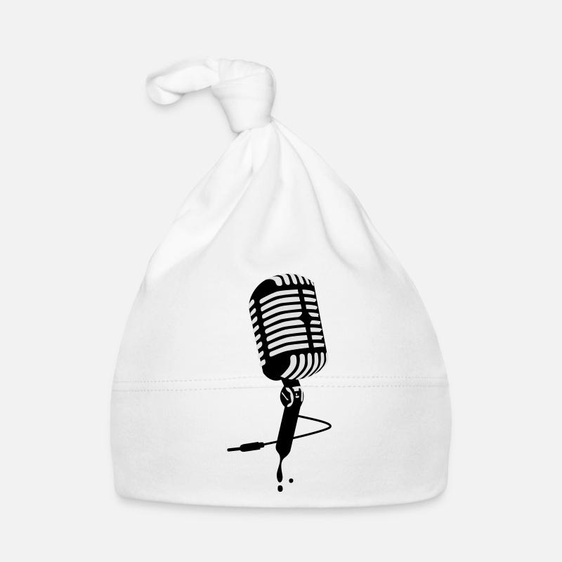 Mikrofon microphone Baby Bio-Mütze