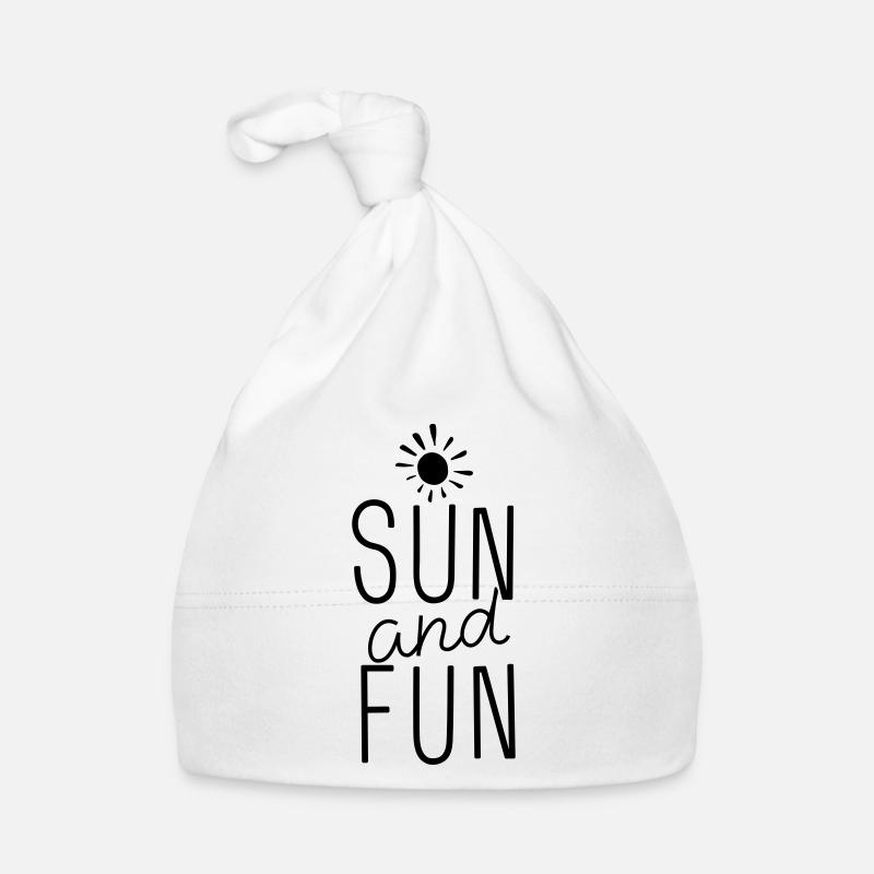 SONNE und SPASS Baby Bio-Mütze