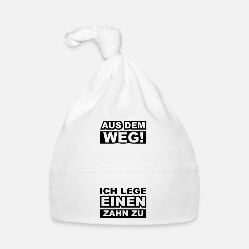 Zahn zulegen Baby Bio-Mütze