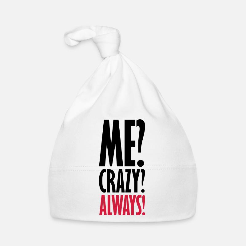Me Crazy Always Baby Bio-Mütze