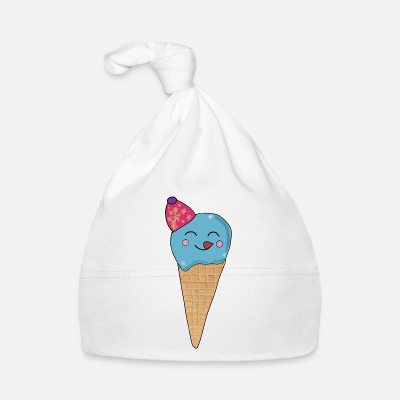 Cornet de crème glacée Bonnet bio Bébé