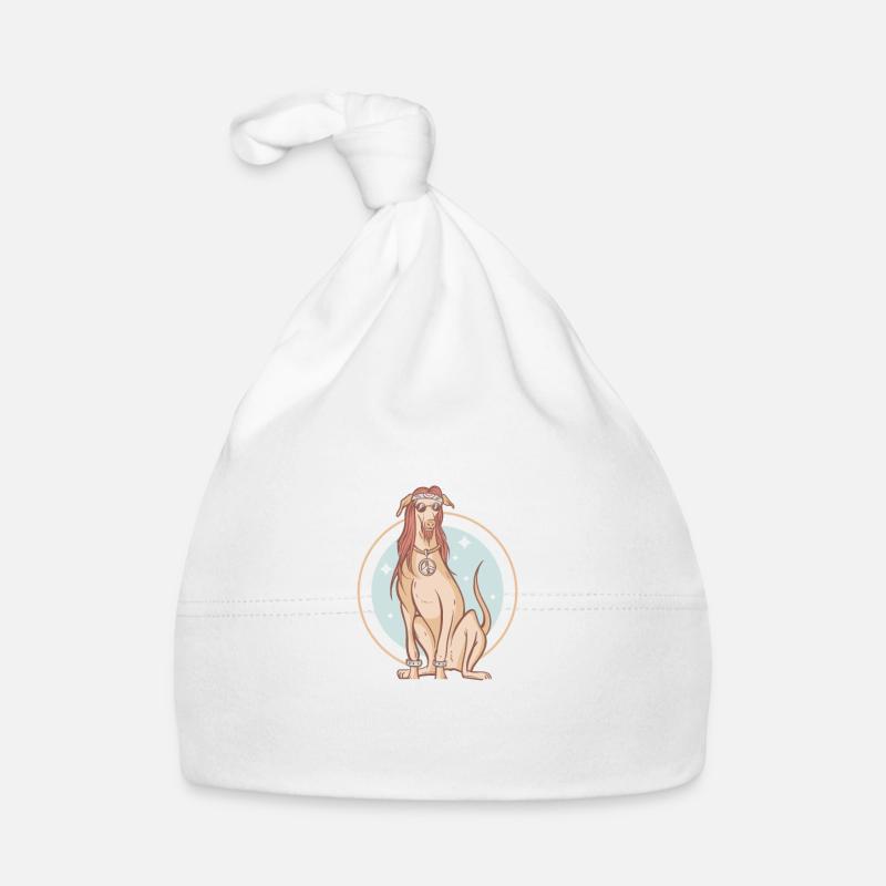 ich bin ein Hippie Baby Bio-Mütze